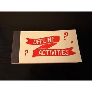 Brand New Offline Activities Book - 52 Activities